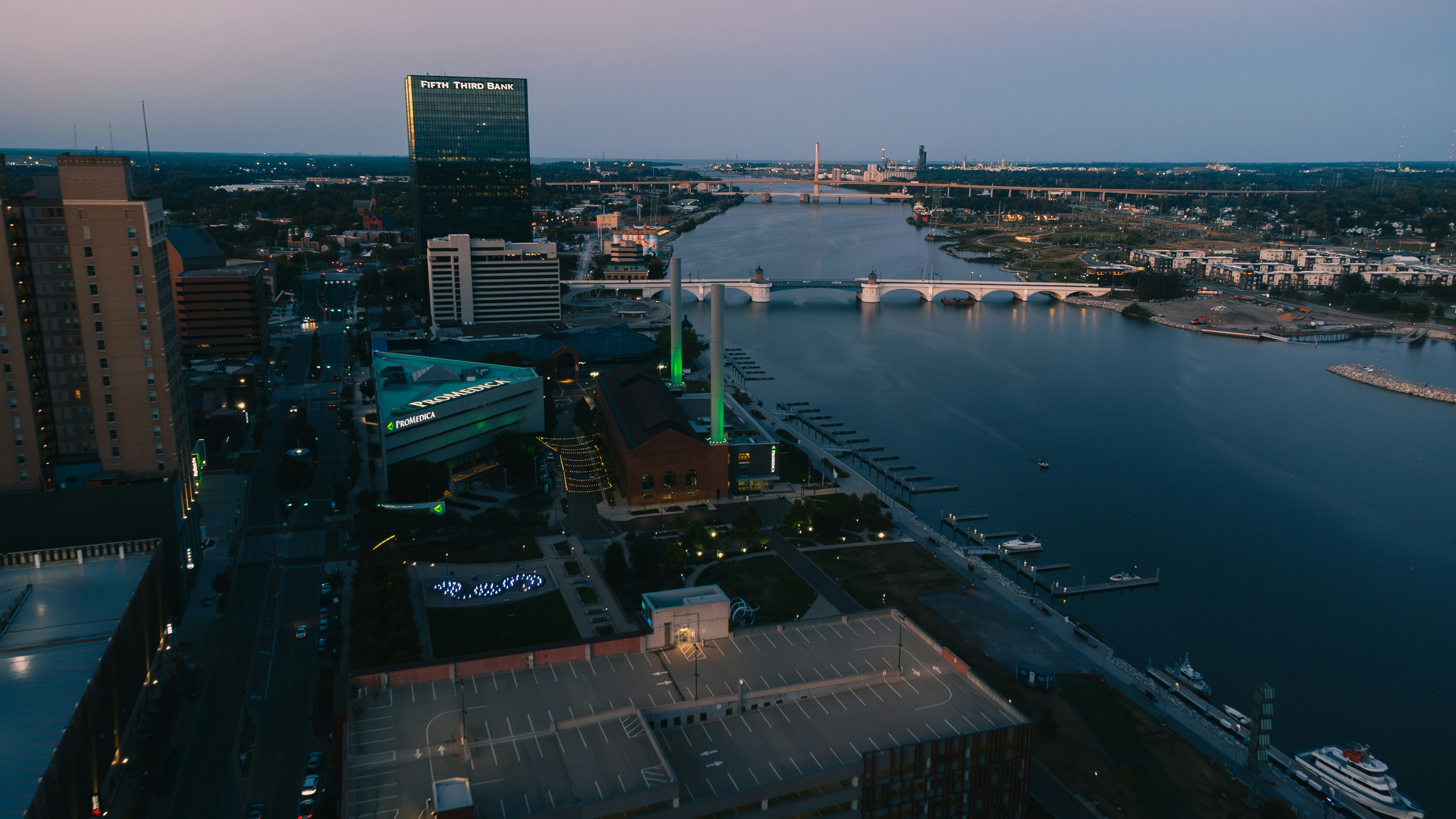 Toledo, Ohio skyline